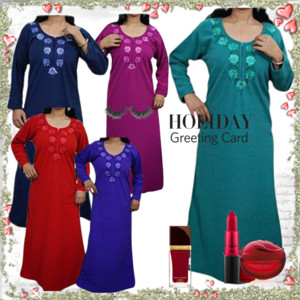 woolen gown for ladies